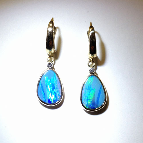 Opal Earrings Two